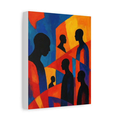 Convergence - Matte Finish, Stretched, 1 25"