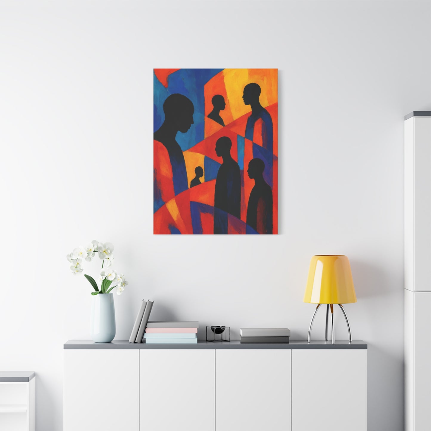 Convergence - Matte Finish, Stretched, 1 25"