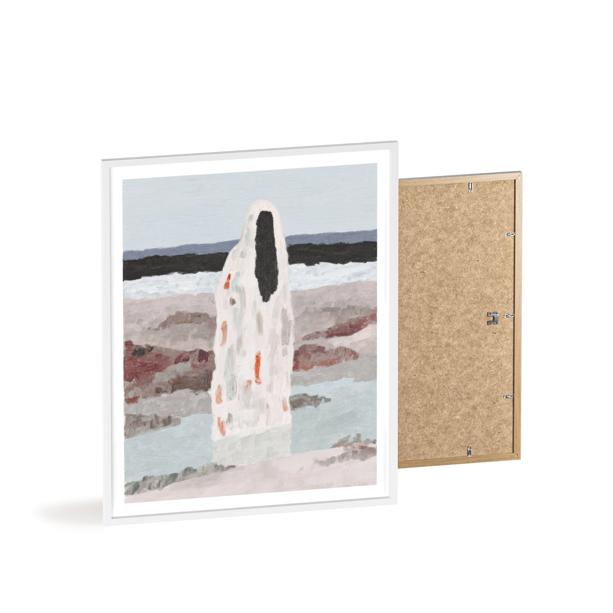 Shore Standing - Framed Art Print