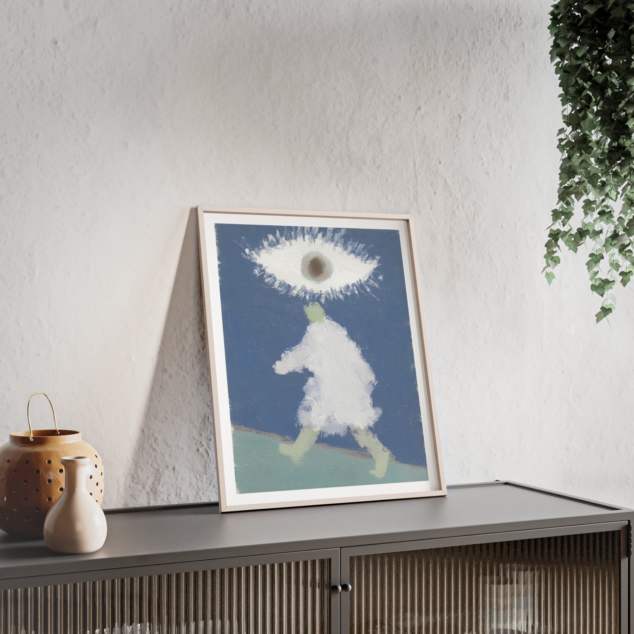 The Watcher - Framed Art Print