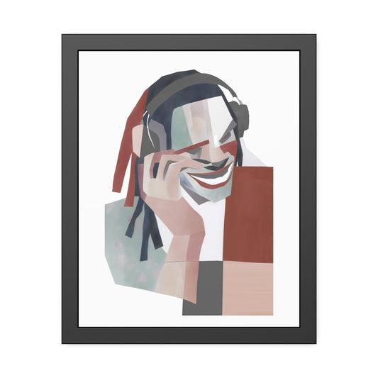 Happy Face Man - Poster Print Design