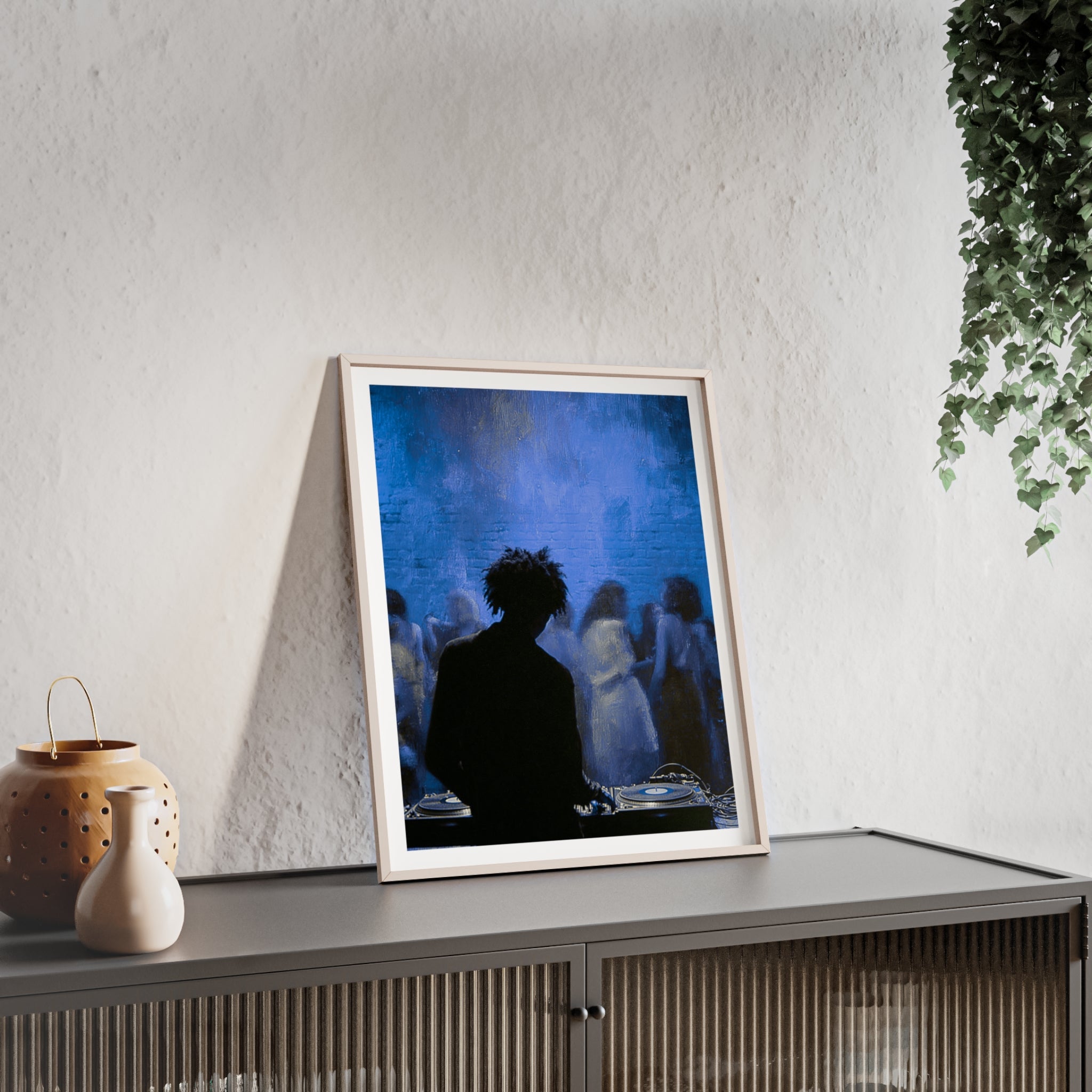 Blue Hour Set - Framed Art Print