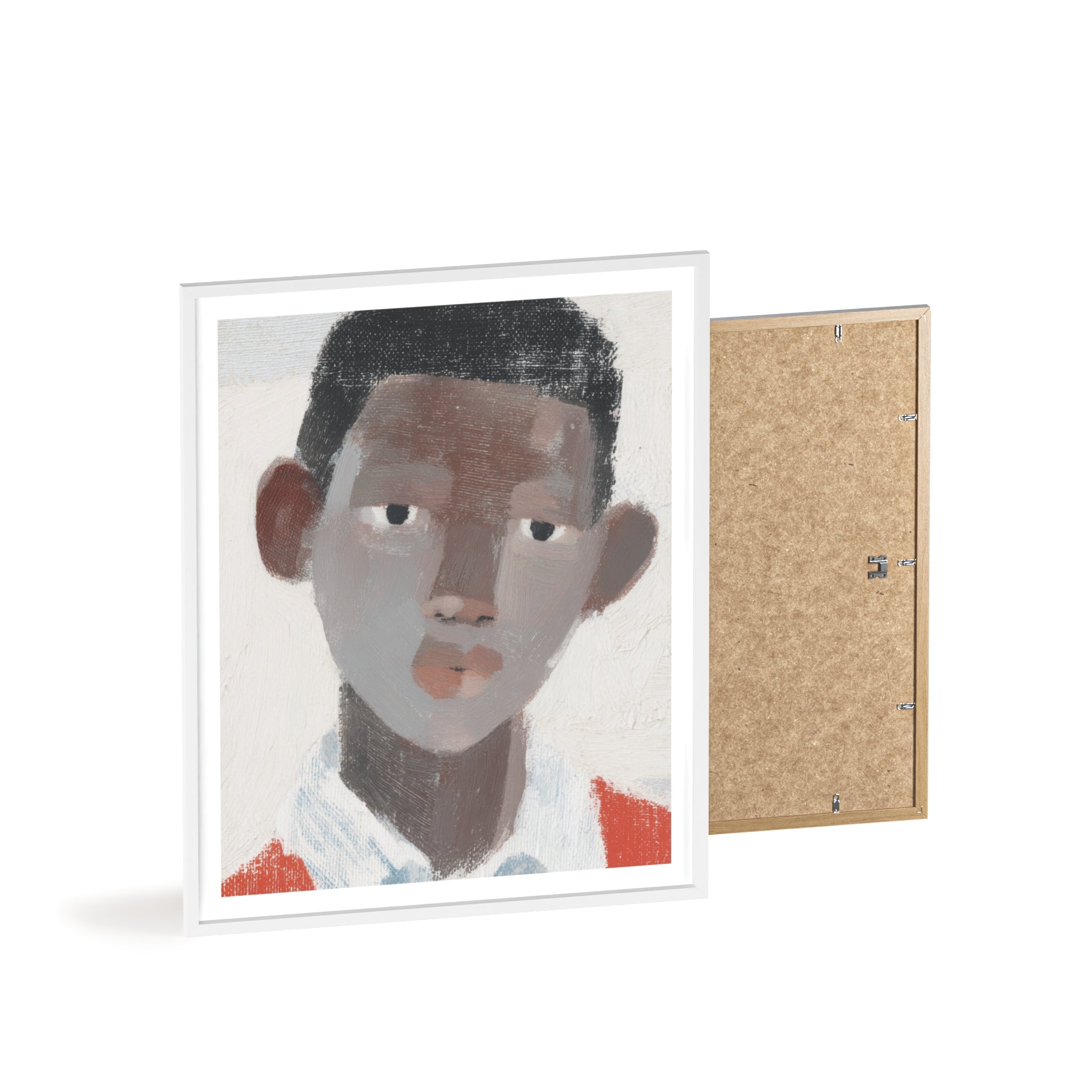 Geometric Collar - Framed Art Print