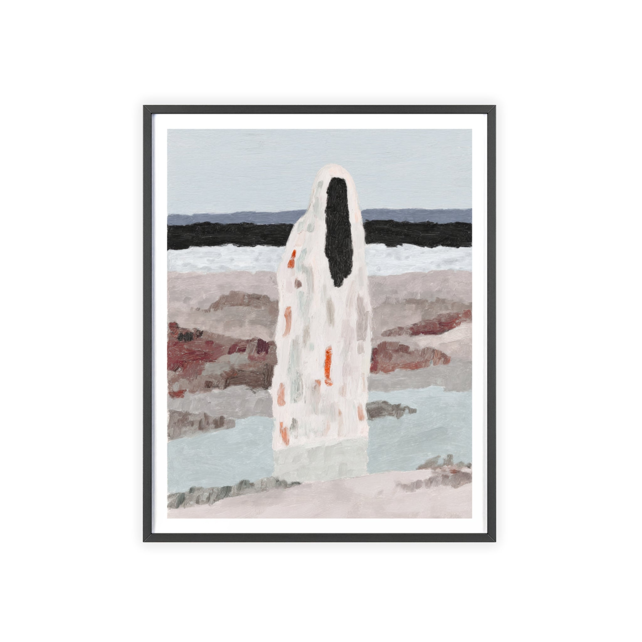 Shore Standing - Framed Art Print