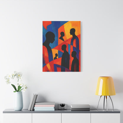 Convergence - Matte Finish, Stretched, 1 25"