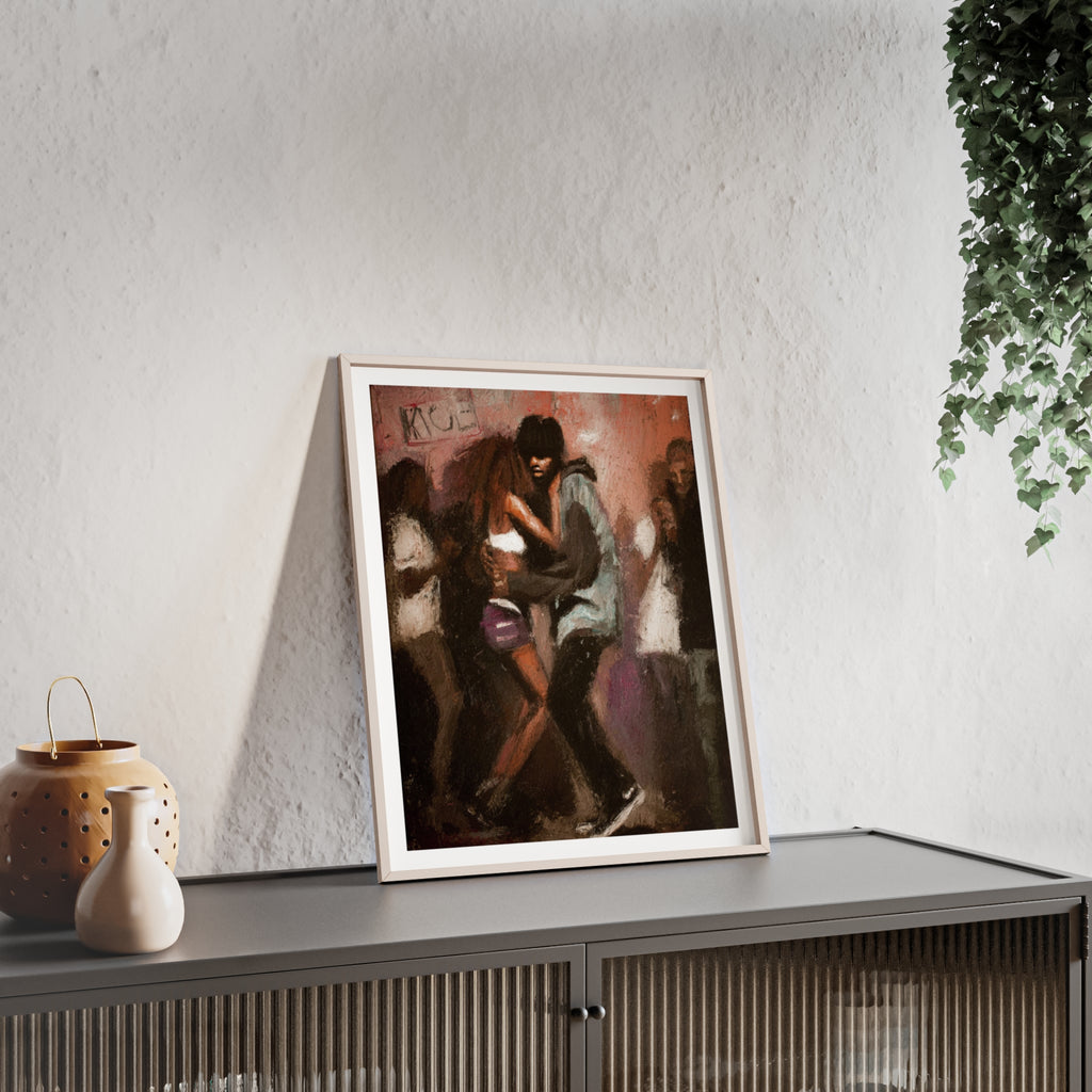 Lost in Motion - Framed Art Print