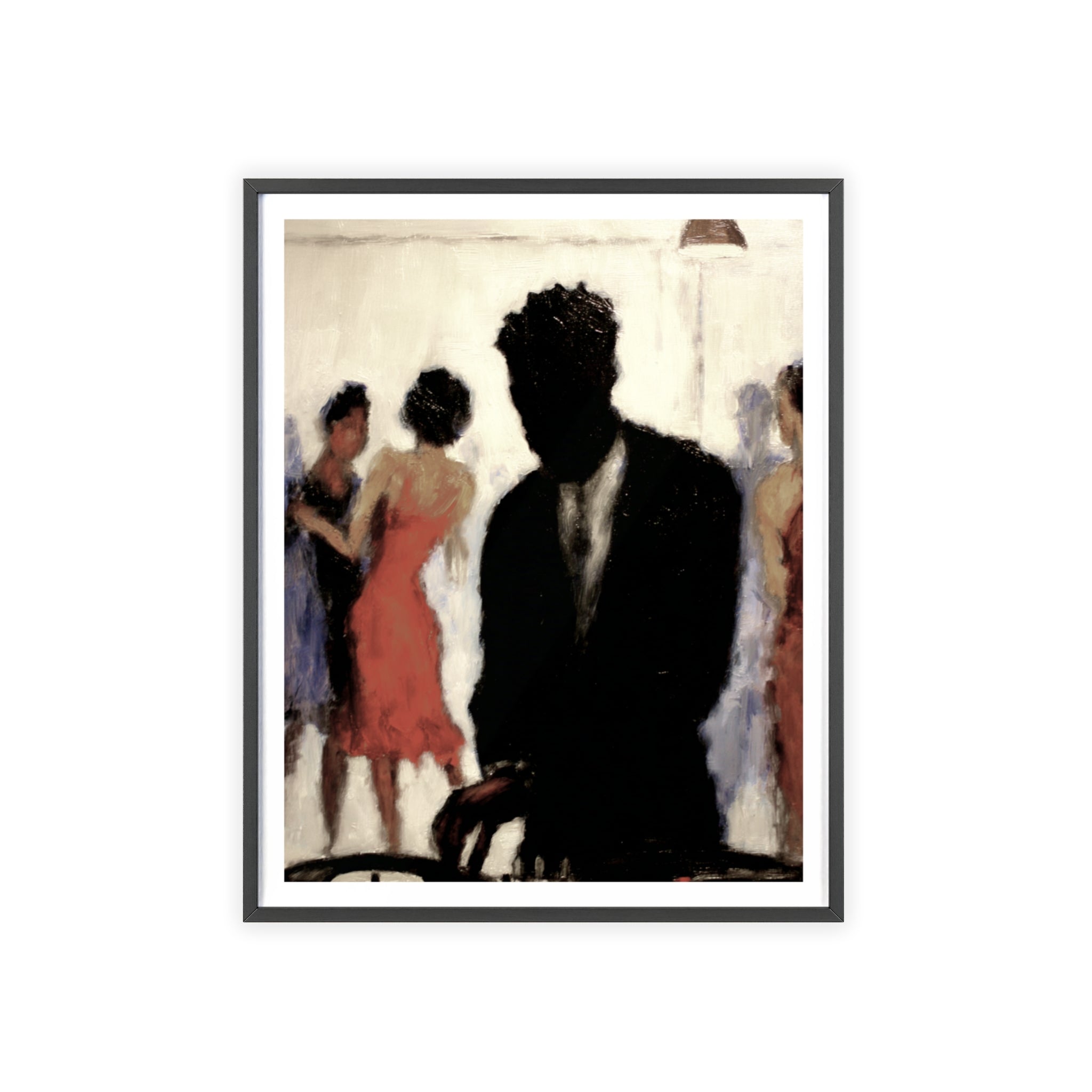 Command the Room - Framed Art Print