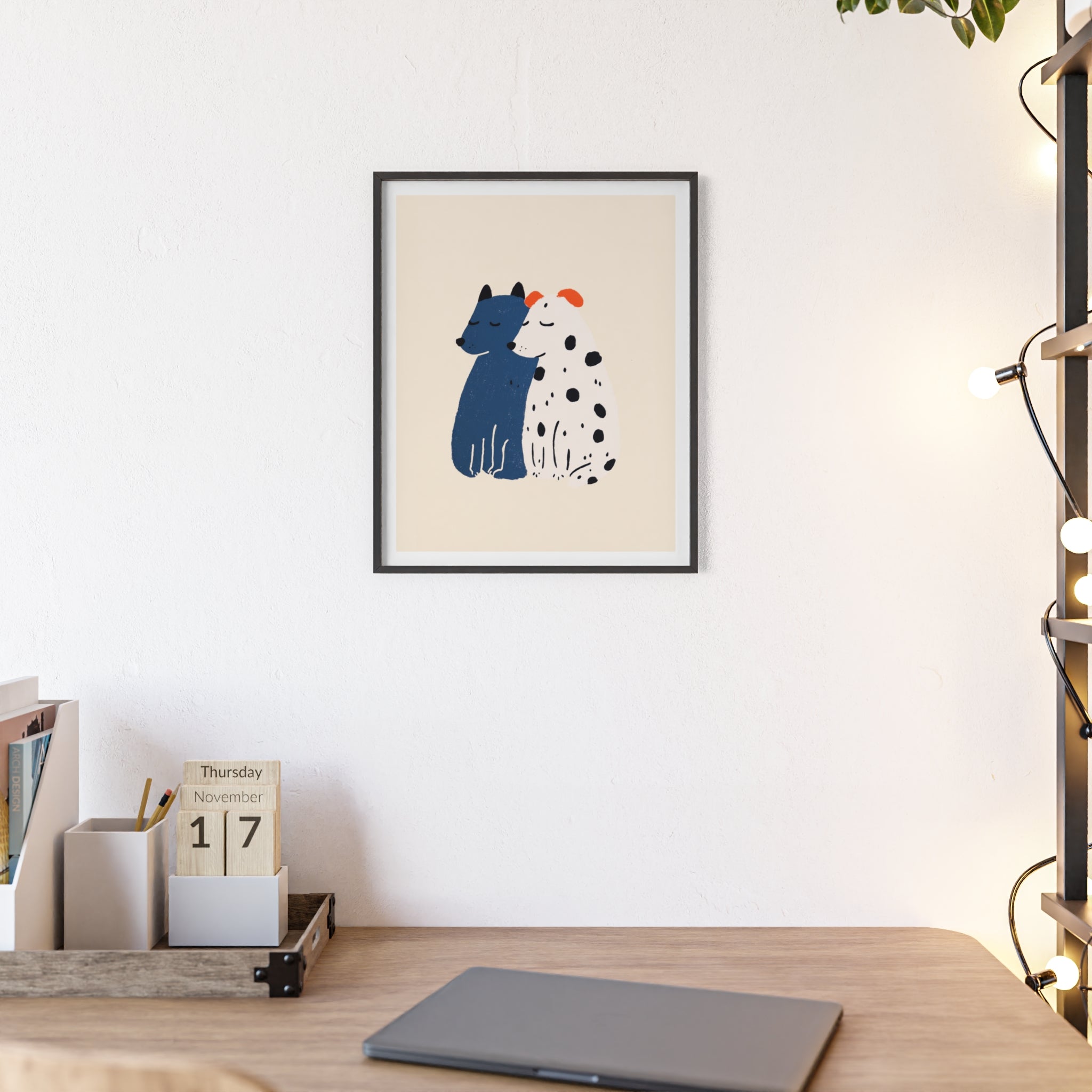 Tender Moment - Framed Art Print