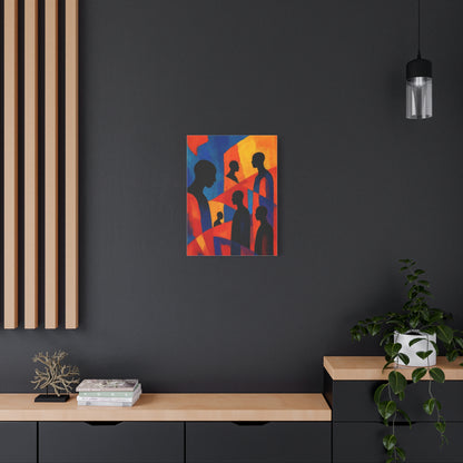Convergence - Matte Finish, Stretched, 1 25"
