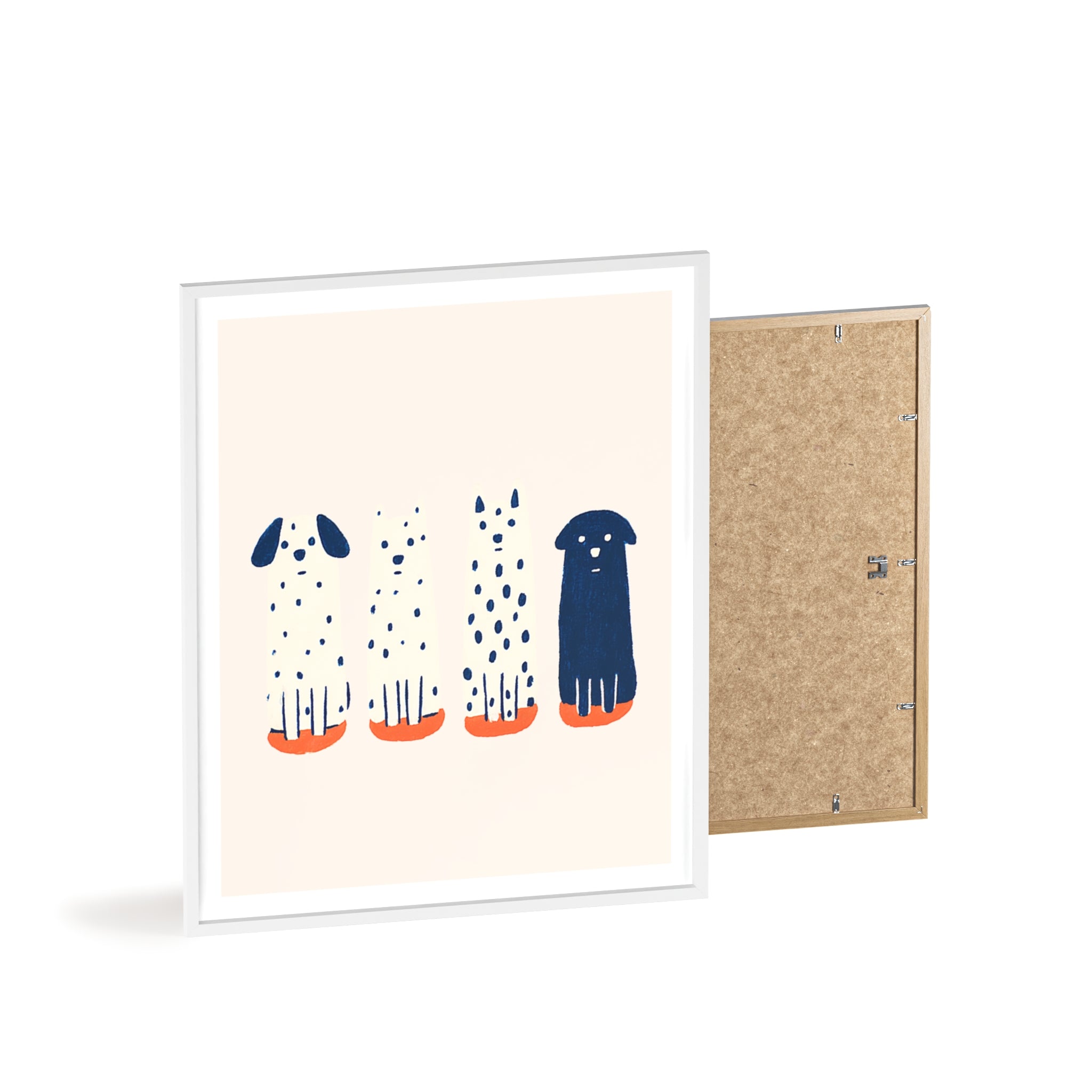 The Four - Framed Art Print