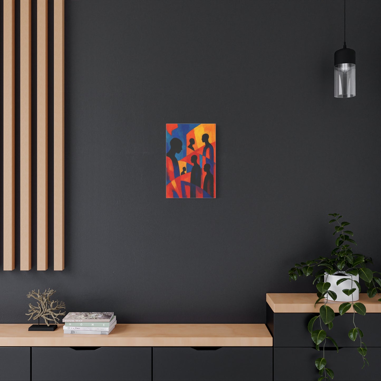 Convergence - Matte Finish, Stretched, 1 25"