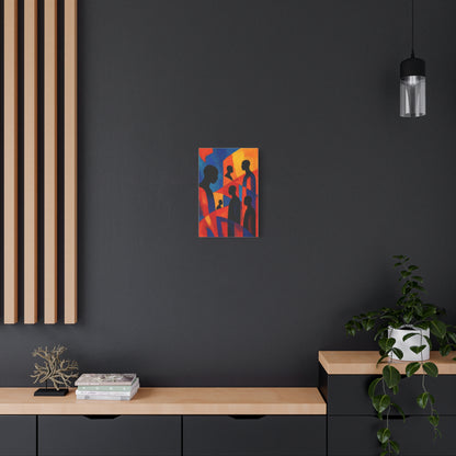 Convergence - Matte Finish, Stretched, 1 25"
