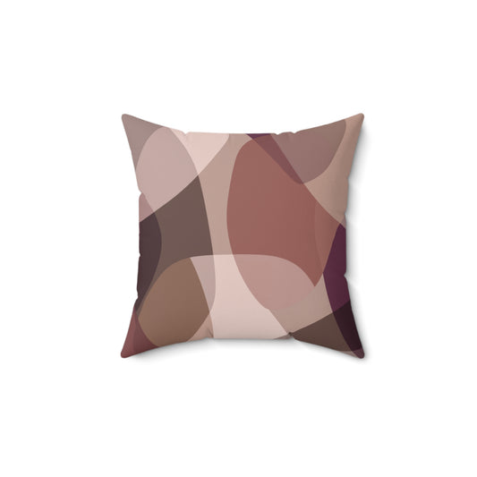 Boho Abstract Throw Pillow