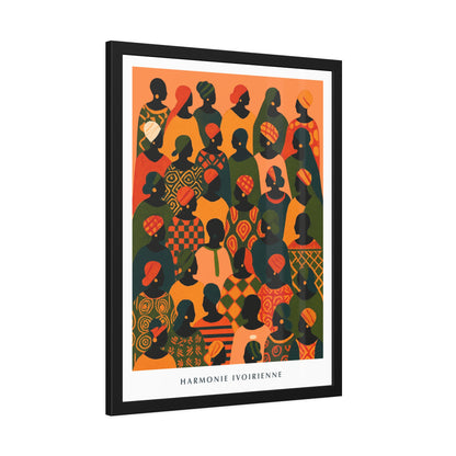 Harmonie Ivorienne - Framed Poster Print