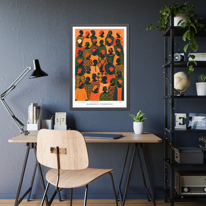 Harmonie Ivorienne - Framed Poster Print