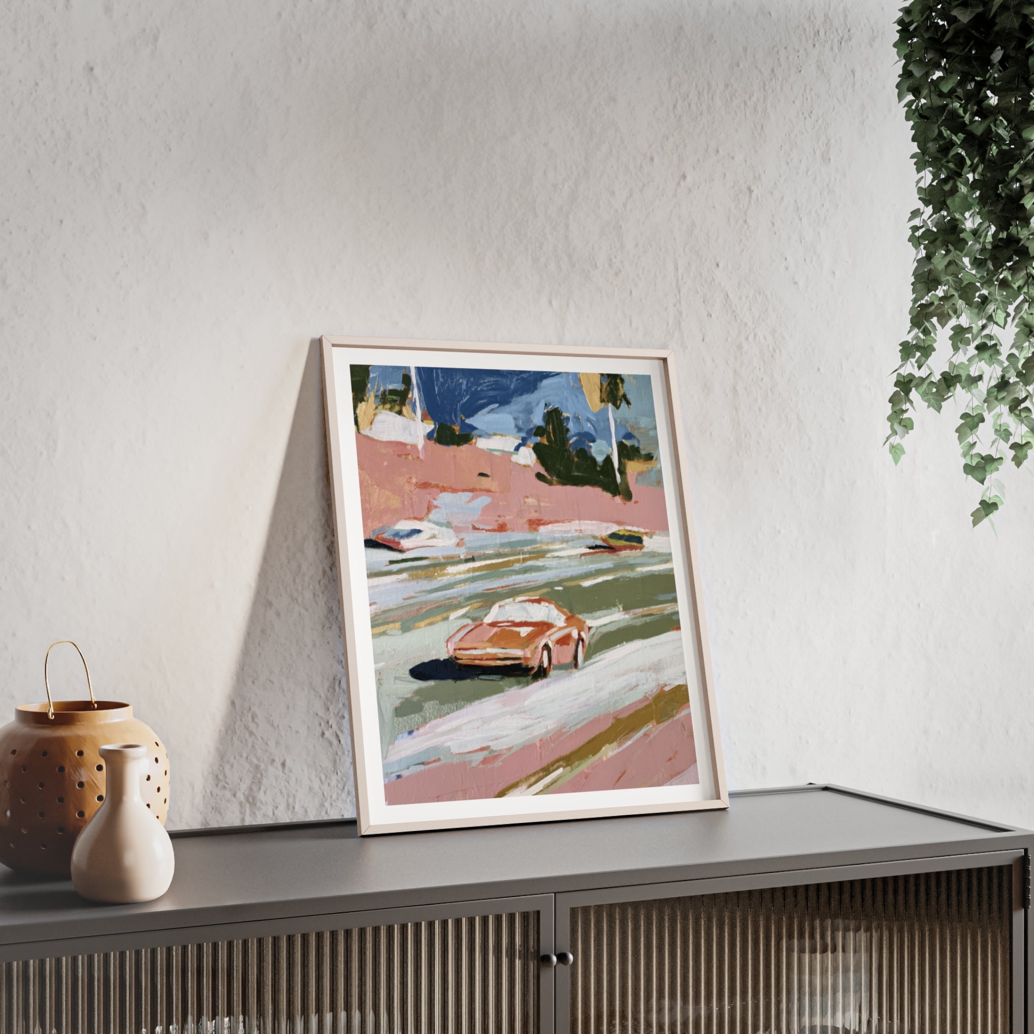 Golden Hour Cruise - Framed Art Print