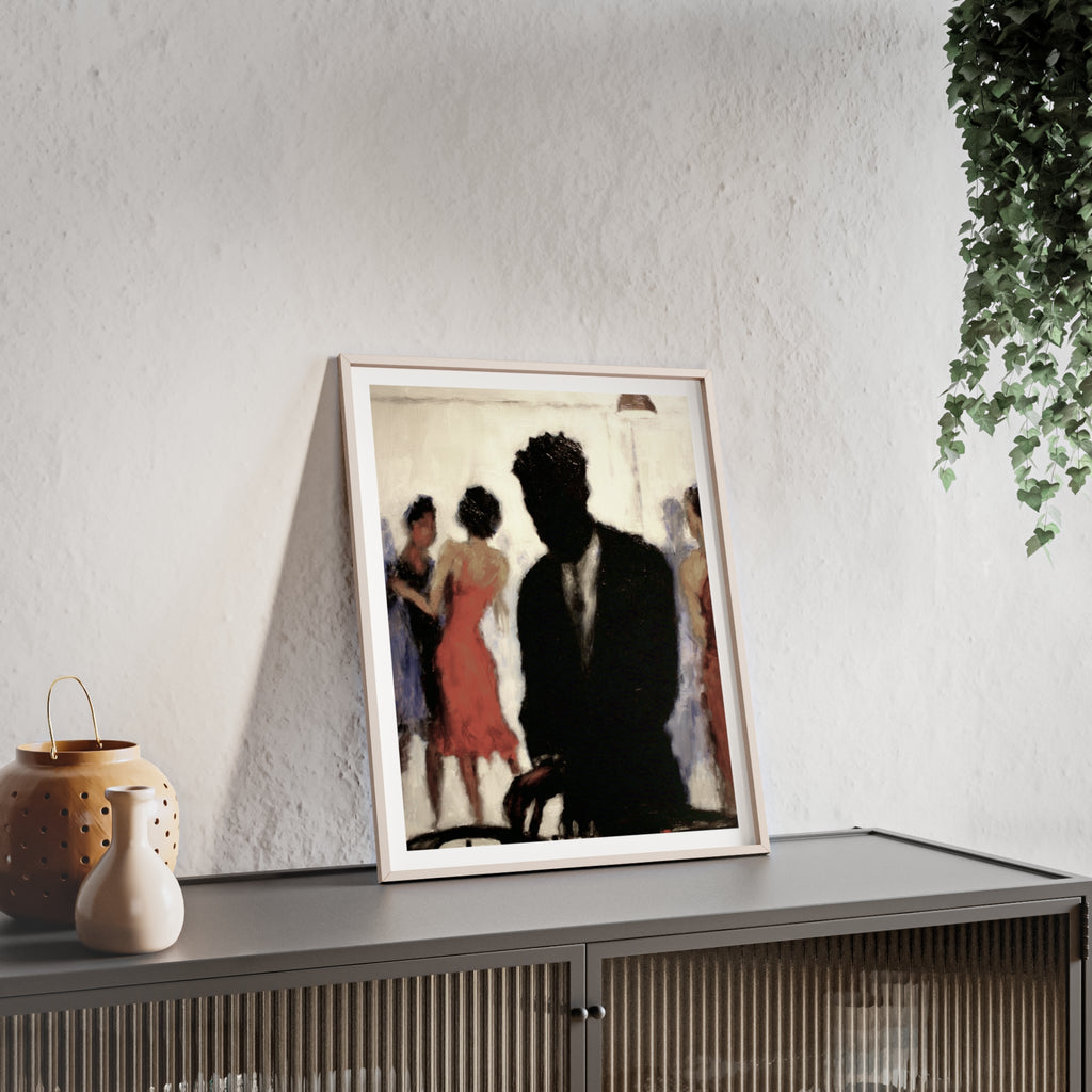 Command the Room - Framed Art Print