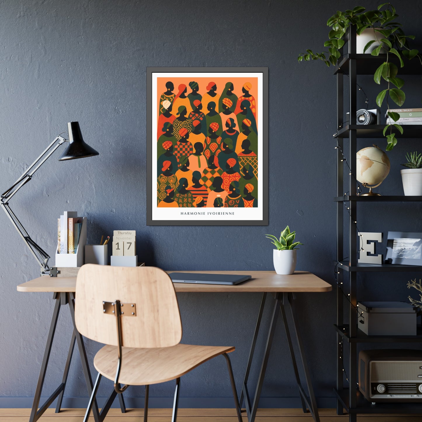 Harmonie Ivorienne - Framed Poster Print