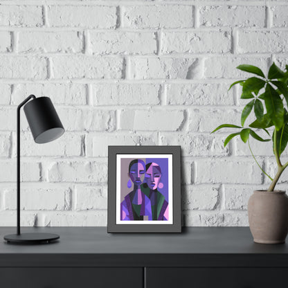 Les Soeurs Amoureux - No text - Framed Poster Print