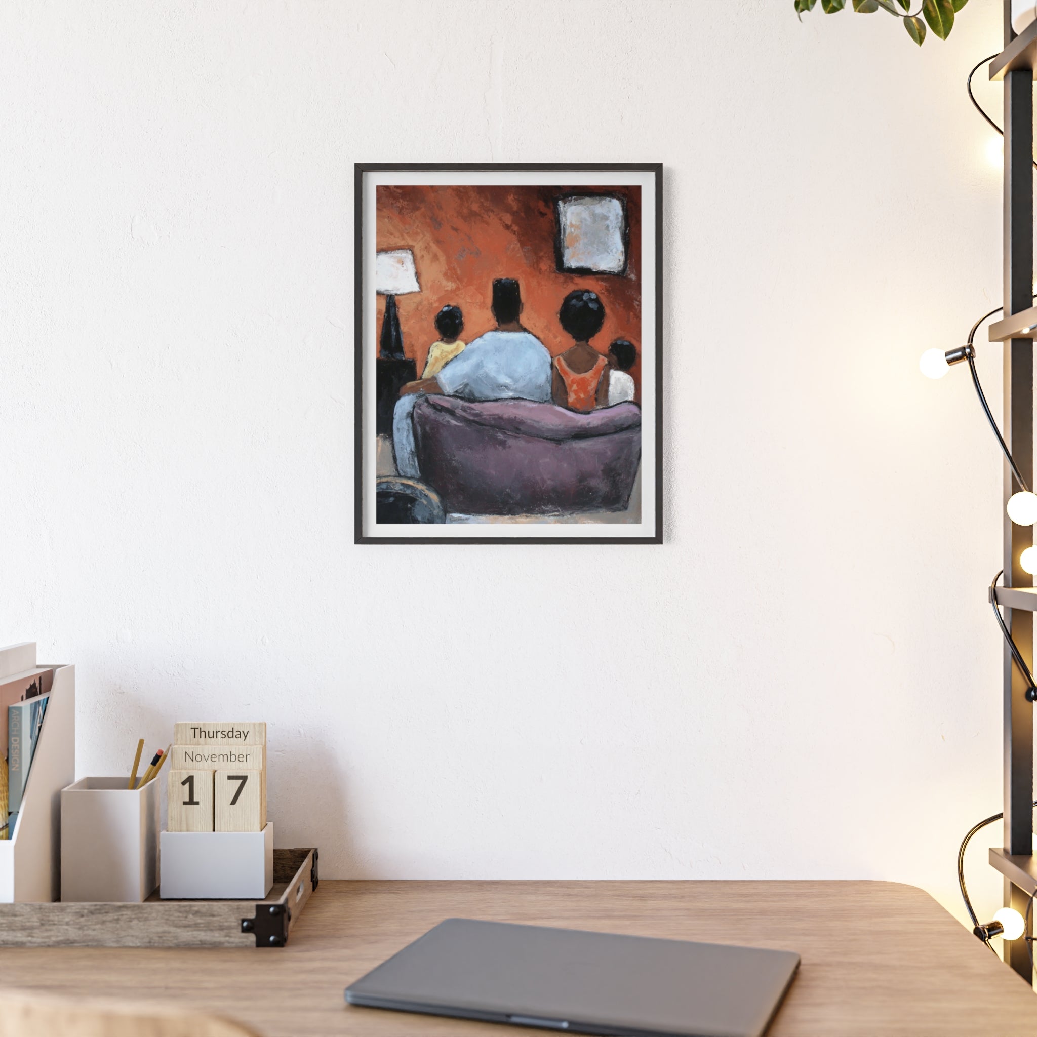Evening Watch - Framed Art Print