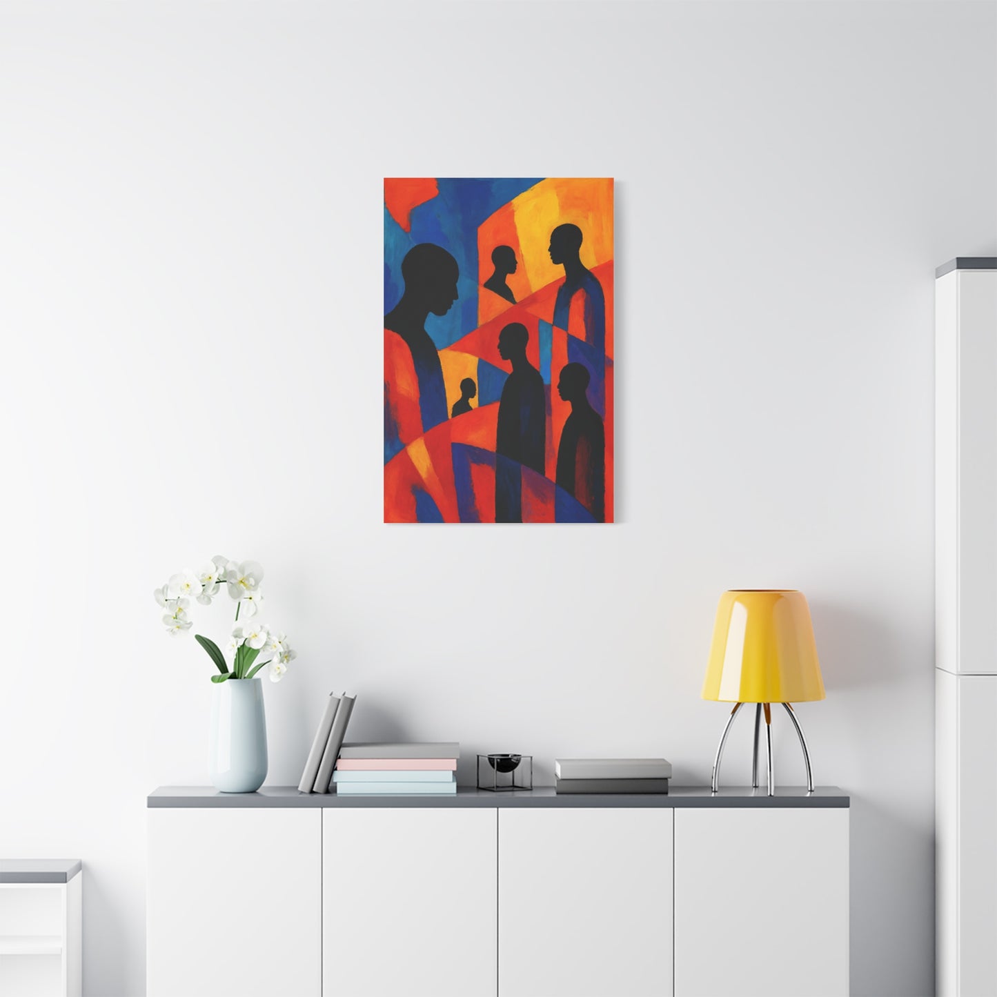 Convergence - Matte Finish, Stretched, 1 25"