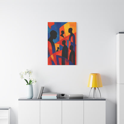 Convergence - Matte Finish, Stretched, 1 25"