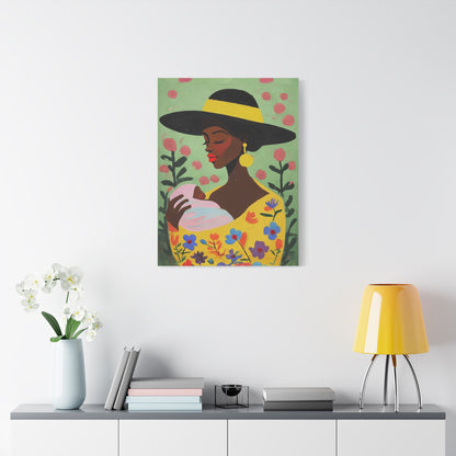 Grace in Bloom - Matte Finish, Stretched, 1 25"