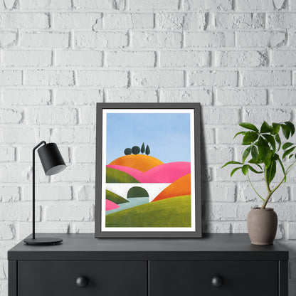Sunset Ridge - Framed paper poster