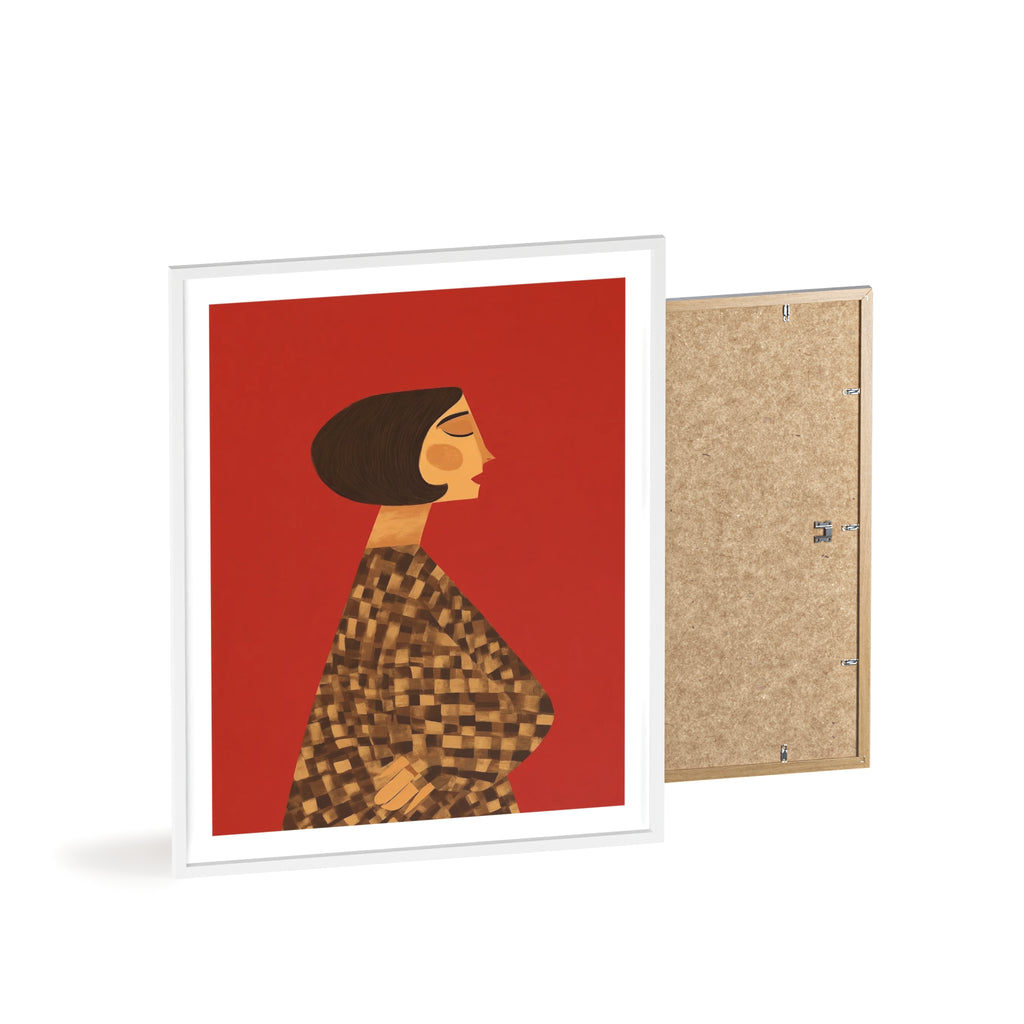 Louise - Framed art print