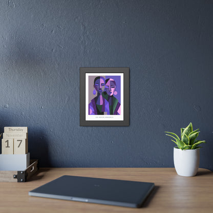 Les Soeurs Amoureux - Framed Poster Print