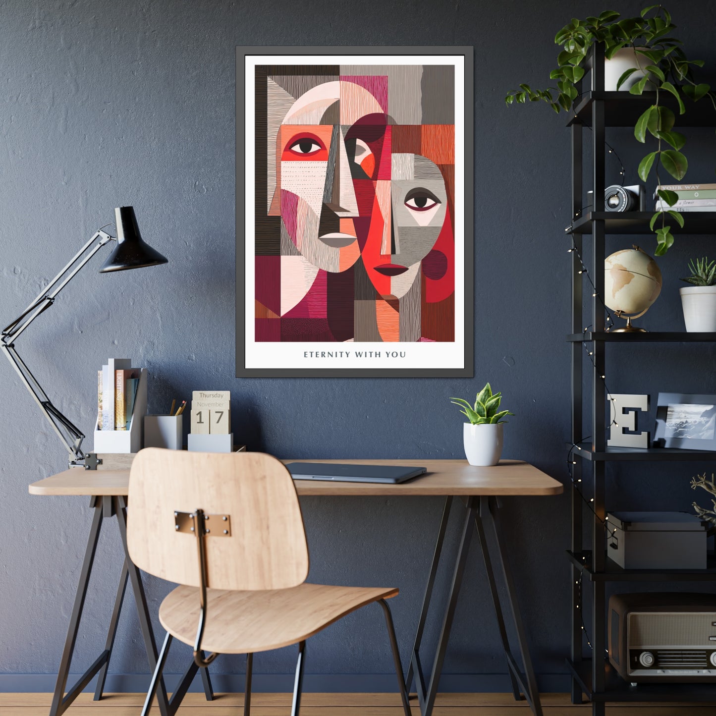 Eternity with you -  Framed Poster Print