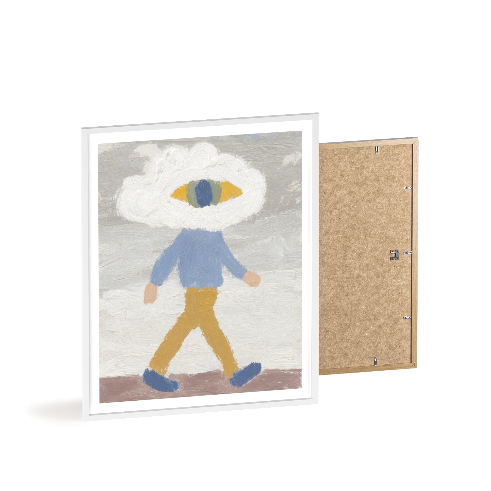 Walking with Vision - Framed Art Print