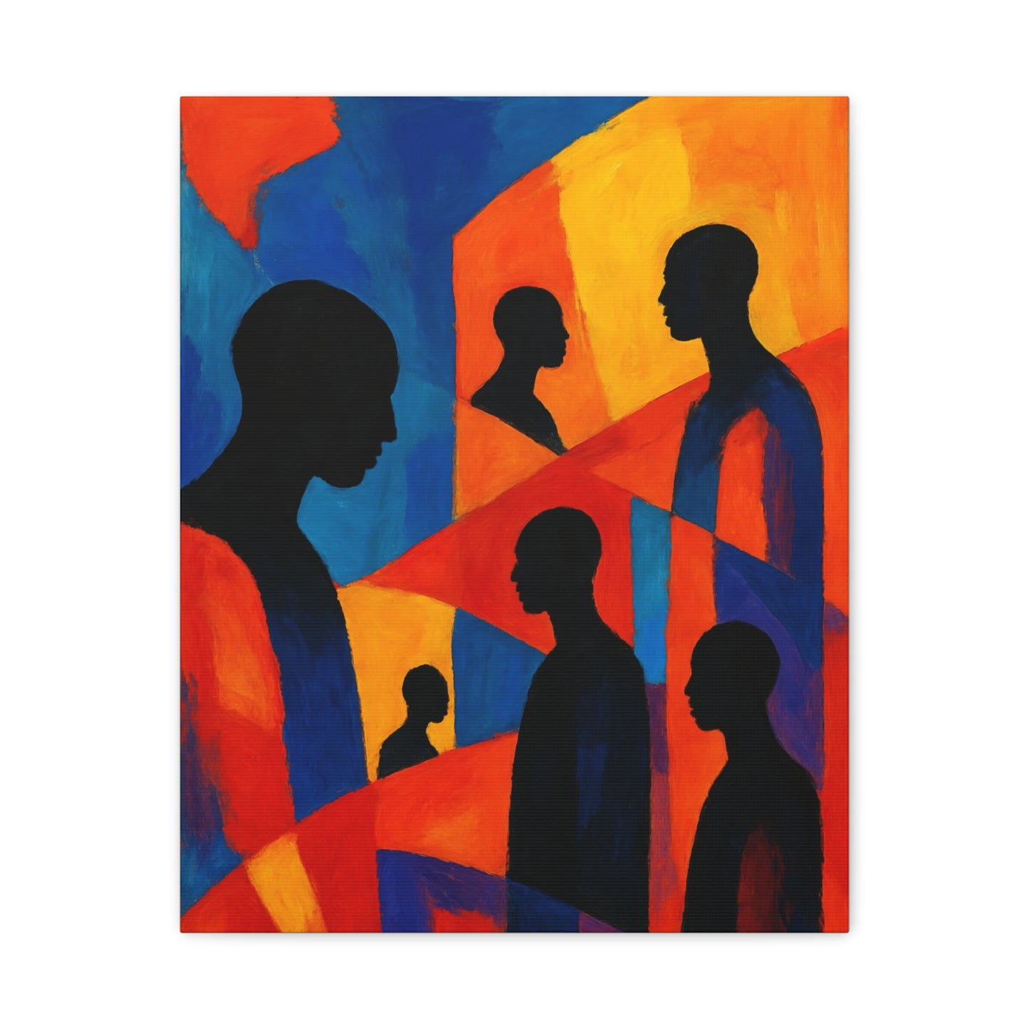 Convergence - Matte Finish, Stretched, 1 25"