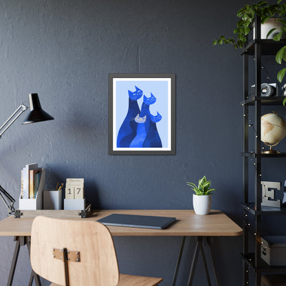 Kittenssss - Framed Poster Print