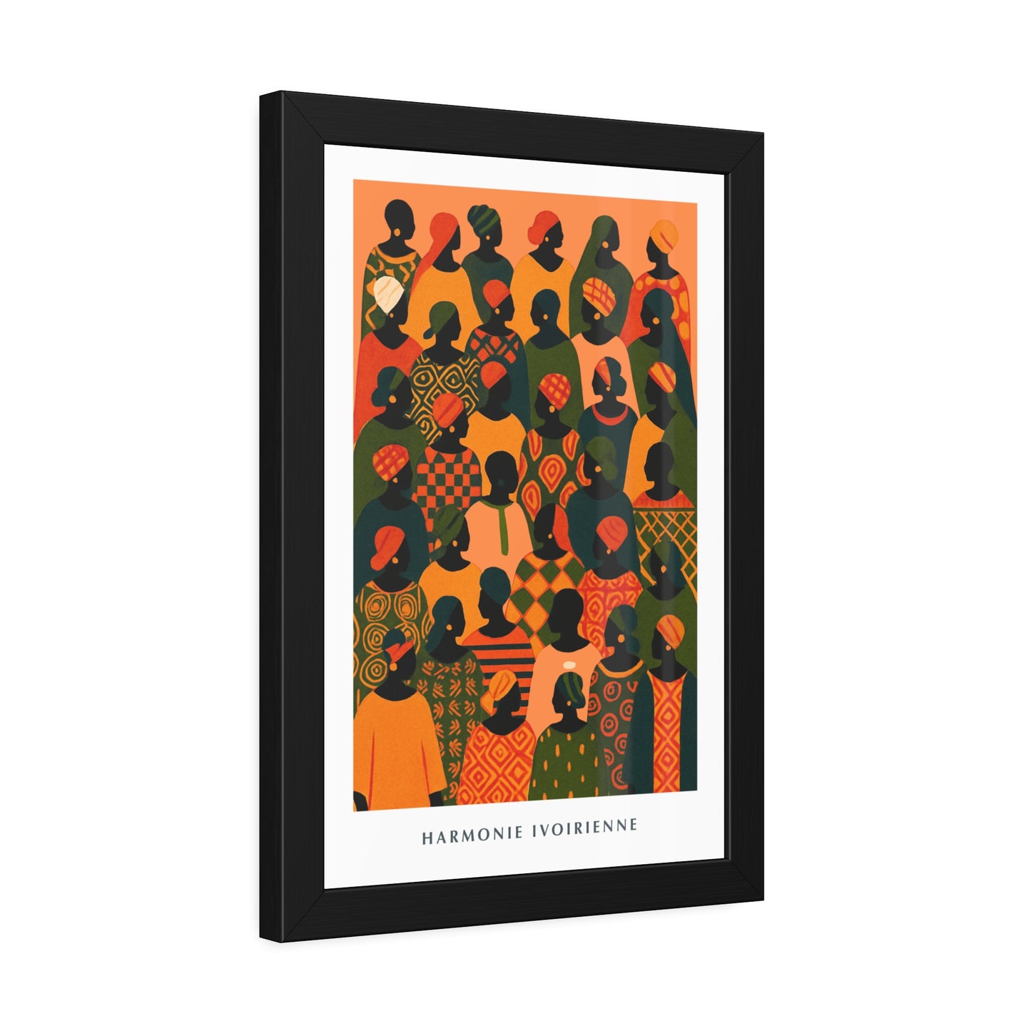 Harmonie Ivorienne - Framed Poster Print