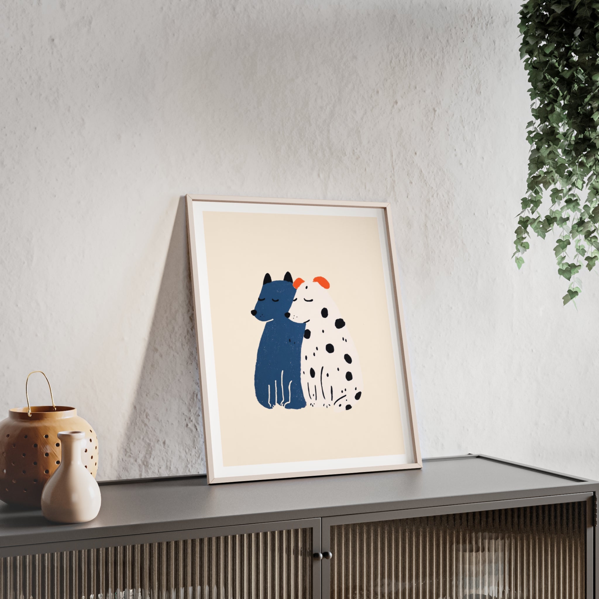 Tender Moment - Framed Art Print