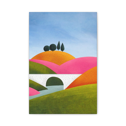 Sunset Ridge - Matte Finish, Stretched, 1 25"