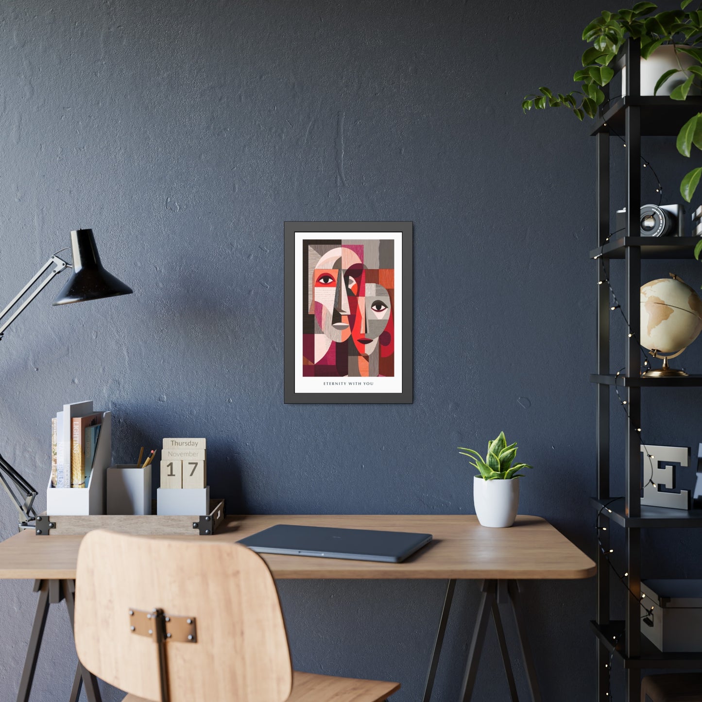 Eternity with you -  Framed Poster Print