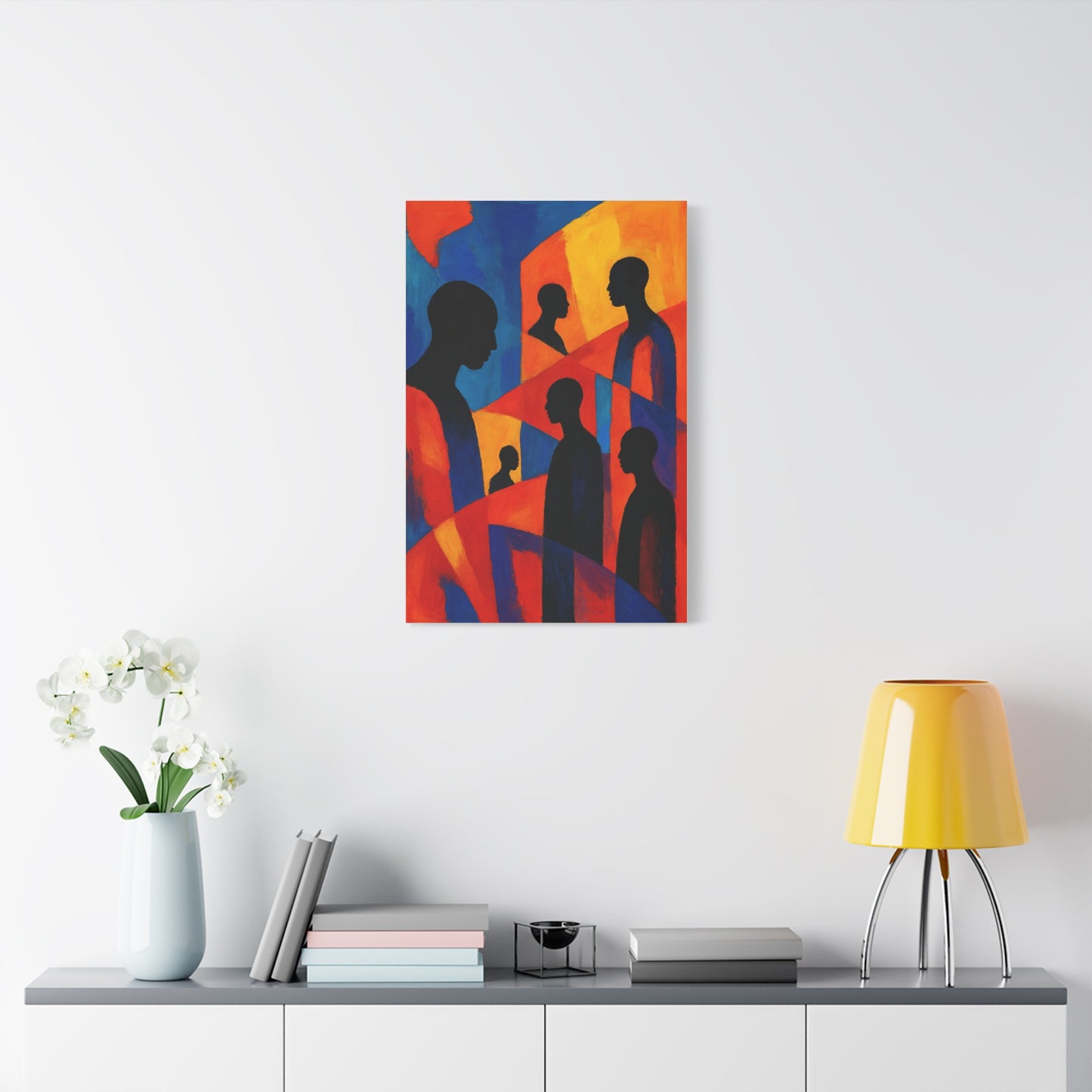 Convergence - Matte Finish, Stretched, 1 25"