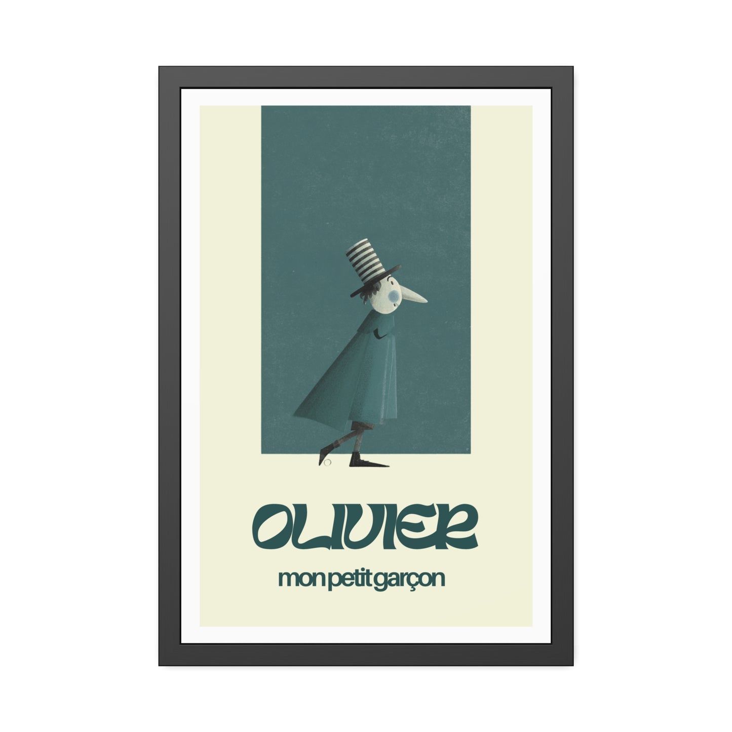 Olivier (Mon petit garçon) - Framed Poster Print