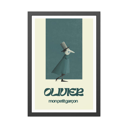 Olivier (Mon petit garçon) - Framed Poster Print