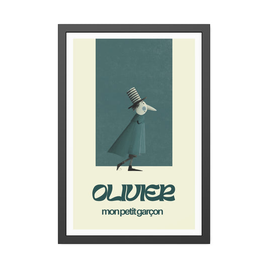 Olivier (Mon petit garçon) - Framed Poster Print