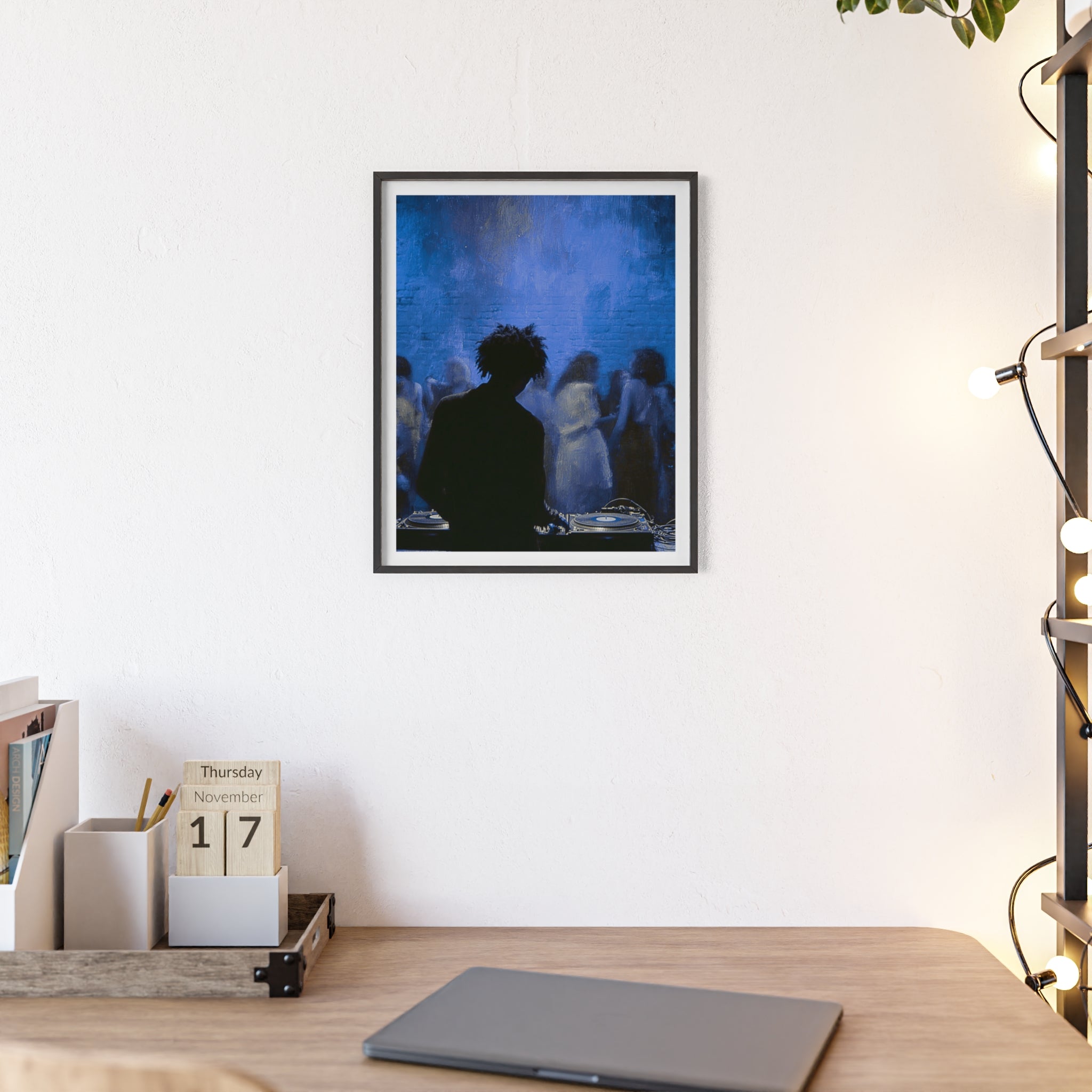 Blue Hour Set - Framed Art Print