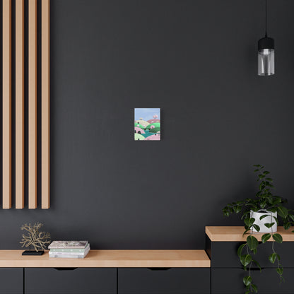 Spring Bridge - Matte Finish, Stretched, 1 25"