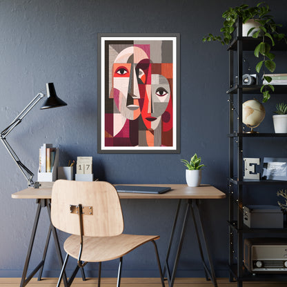 Eternity with you - No text -  Framed Poster Print