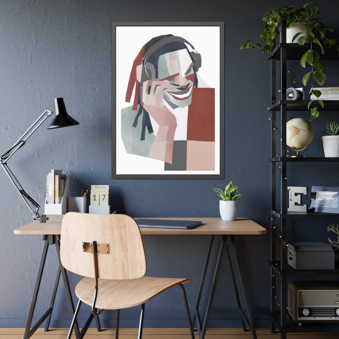 Happy Face Man - Poster Print Design
