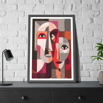 Eternity with you - No text -  Framed Poster Print