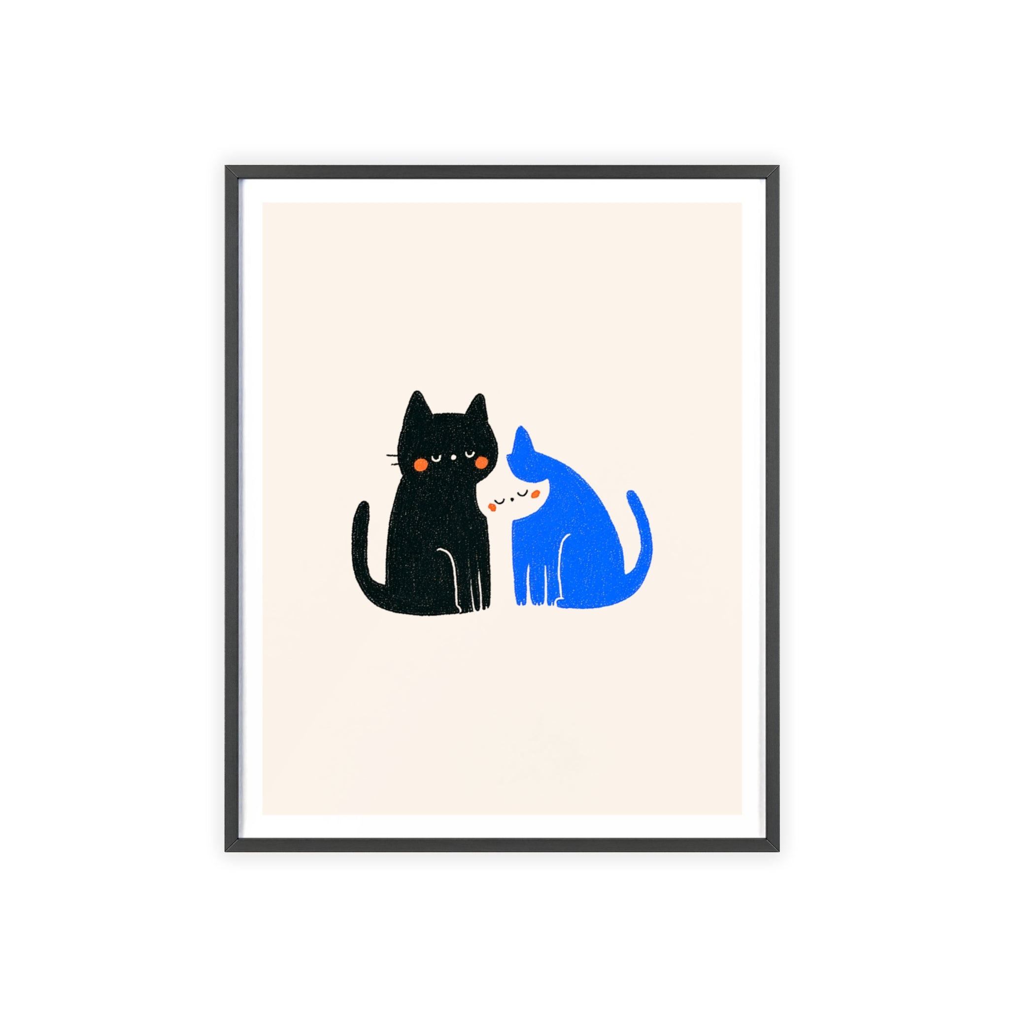 Quiet Affection - Framed Art Print