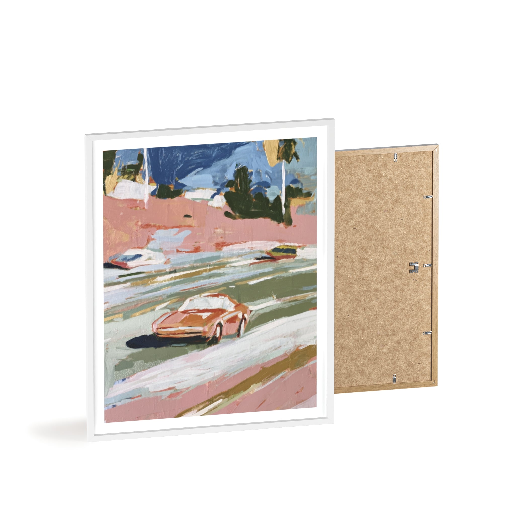 Golden Hour Cruise - Framed Art Print