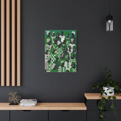 Emerald Unity - Matte Finish, Stretched, 1 25"